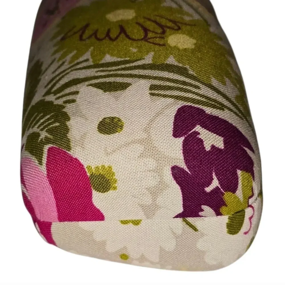 Vera Bradley Floral Clam Shell Sunglasses Case - Pink and Green New